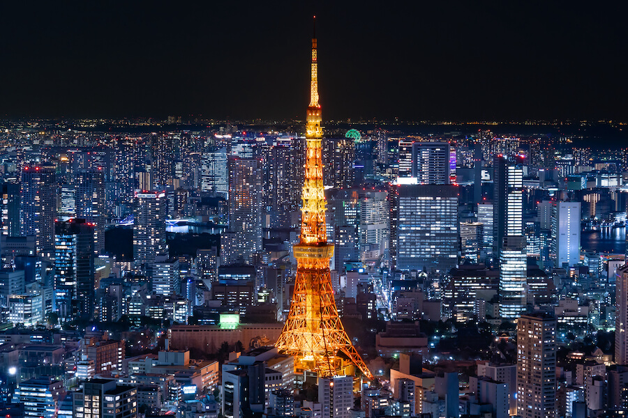 Tokyo Tower From Roppongi