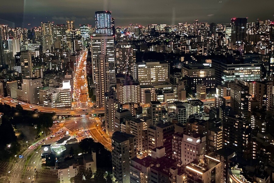 View Of Tokyo From Tokyo Tower