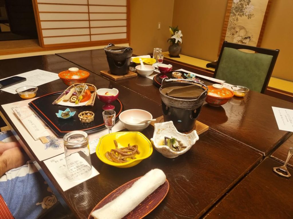 Rankeisou Ryokan Dinner
