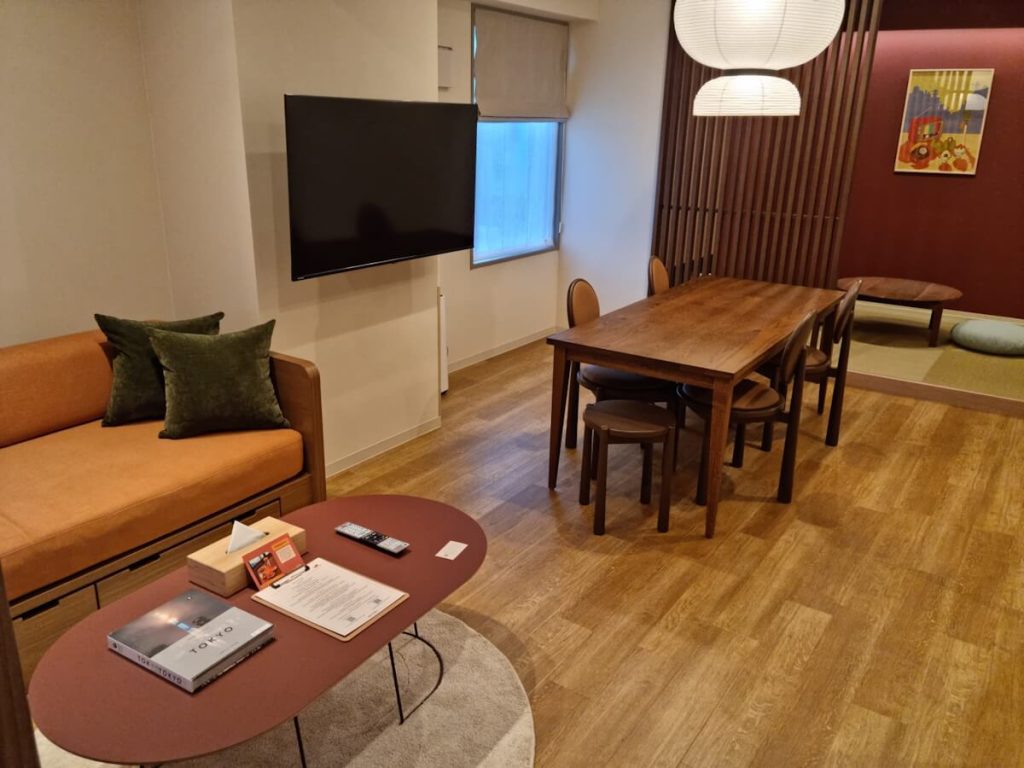 Section L Ueno Hirokoji Living Room
